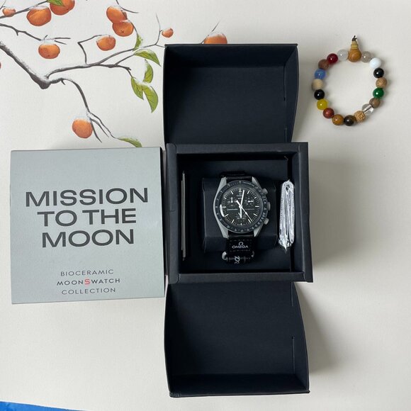 🍀Swatch x Omega Moonswatch Mission to The Moon Watch